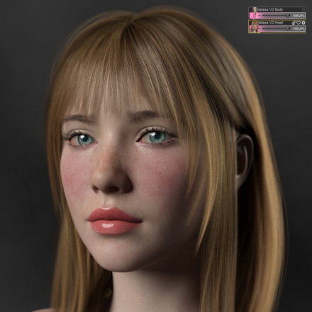 Natasa V2 High Quality Textures For G8 Female