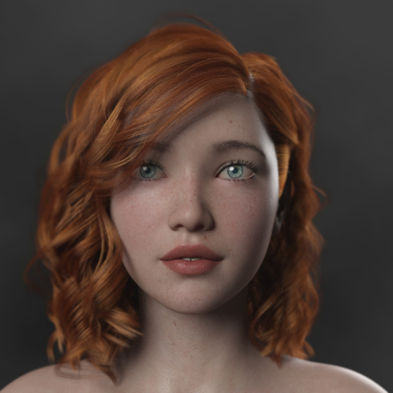 Alexa V4 High Quality Textures For G8 Female 