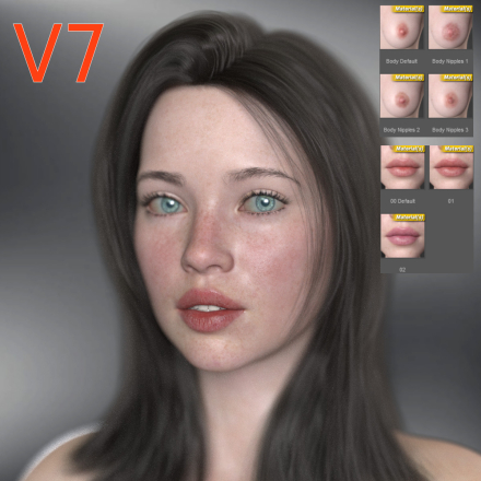 Anna V6 - V7 Variable PRO Textures For G8 Female