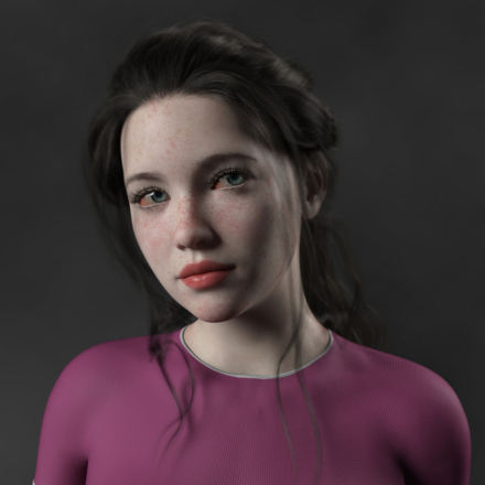 Veronica V3 High Quality Textures For G8.1 Female