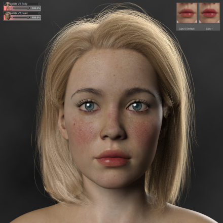 Matilda V3 High Quality Textures For G8 Female