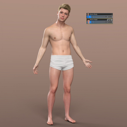 Kevin Pro Textures for Genesis 9
